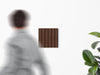 Wood Slat Acoustic Wall Panel - Dark Tones