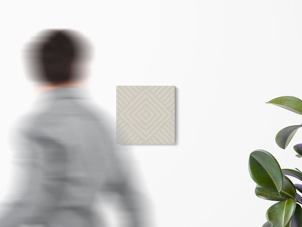 Panneau Acoustique Mural Angulaire – Tuile à motif répétitif