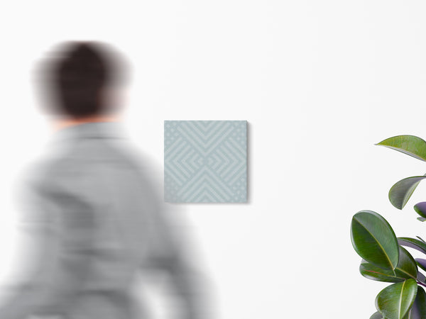 Panneau Acoustique Mural Angulaire – Tuile à motif répétitif