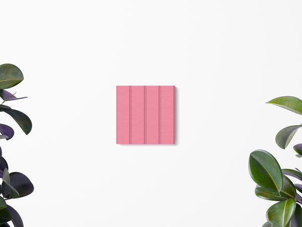 Wood Slat Acoustic Wall Panel - Coloured