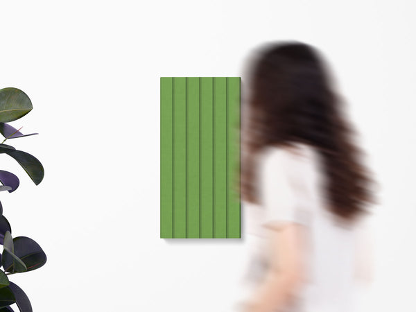Wood Slat Acoustic Wall Panel - Coloured