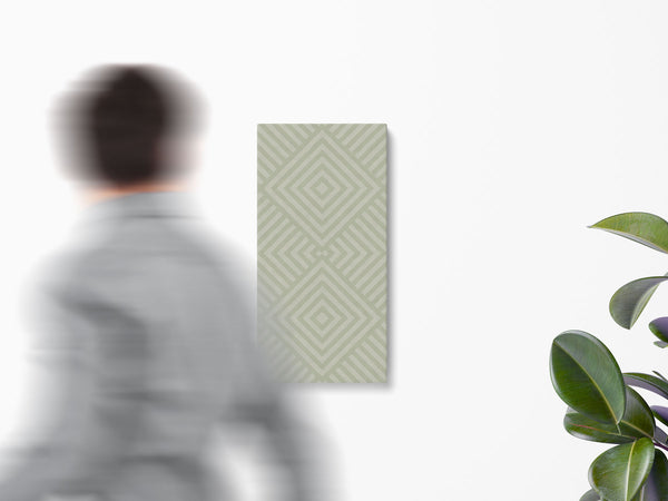 Panneau Acoustique Mural Angulaire – Tuile à motif répétitif