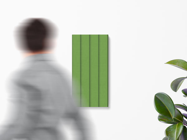 Wood Slat Acoustic Wall Panel - Coloured