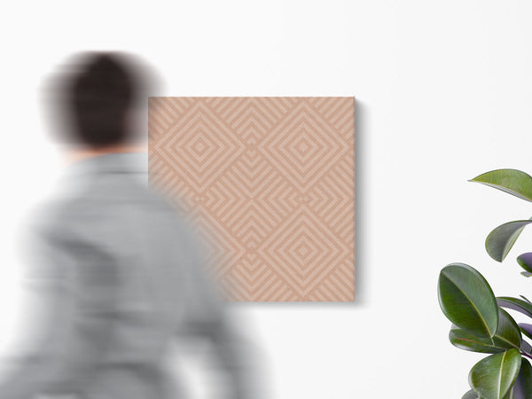 Panneau Acoustique Mural Angulaire – Tuile à motif répétitif