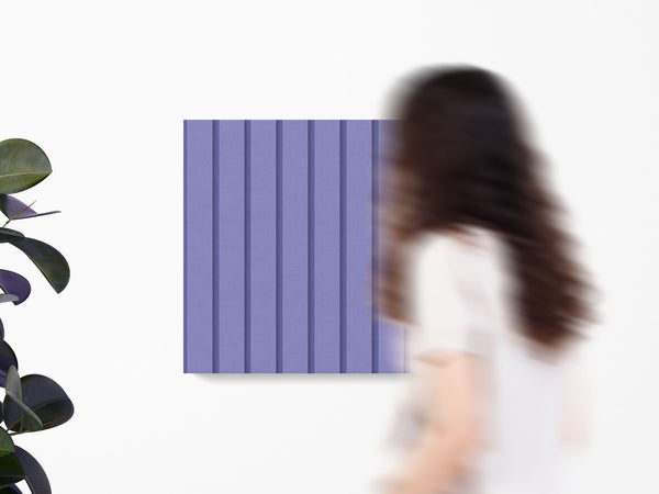 Wood Slat Acoustic Wall Panel - Coloured