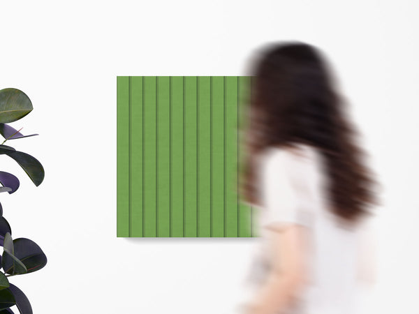 Wood Slat Acoustic Wall Panel - Coloured