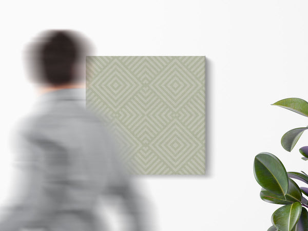 Panneau Acoustique Mural Angulaire – Tuile à motif répétitif