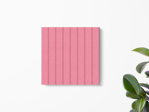 Wood Slat Acoustic Wall Panel - Coloured