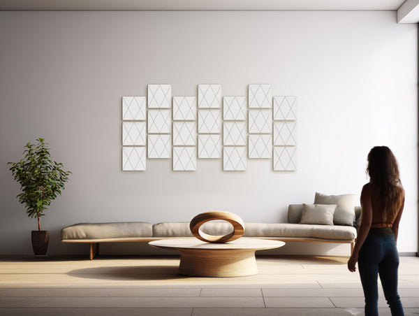 Geometric Acoustic Wall Panel - Seamless tile