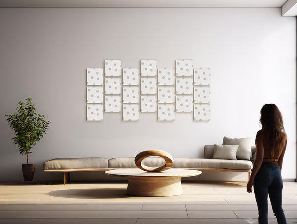 Geometric Acoustic Wall Panel - Seamless tile