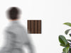 Wood Slat Acoustic Wall Panel - Dark Tones