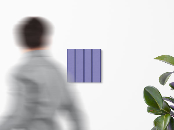 Wood Slat Acoustic Wall Panel - Coloured