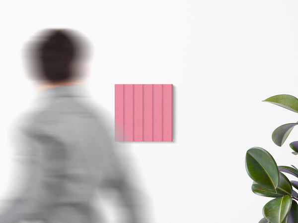 Wood Slat Acoustic Wall Panel - Coloured