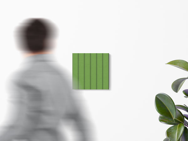 Wood Slat Acoustic Wall Panel - Coloured